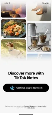 TikTok Notes android App screenshot 1